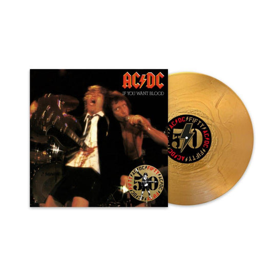 AC/DC - If You Want Blood You've Got It (50th Anniversary Gold Color Vinyl) | LP