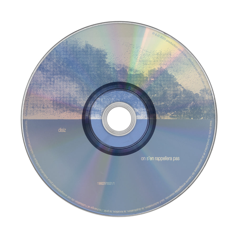 DISIZ - on s'en rappellera pas | CD