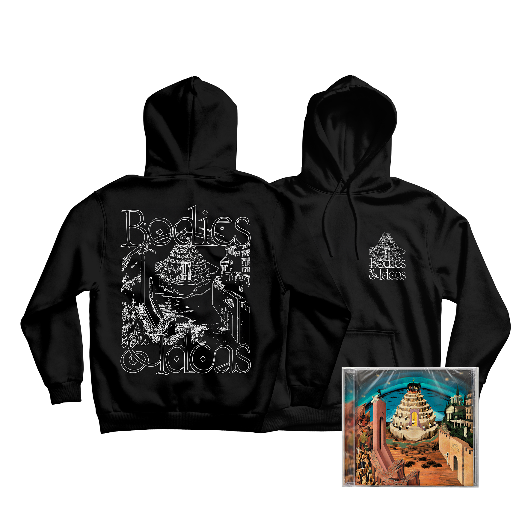 LÉON PHAL - Bodies & Ideas | Pack Hoodie + CD ou LP