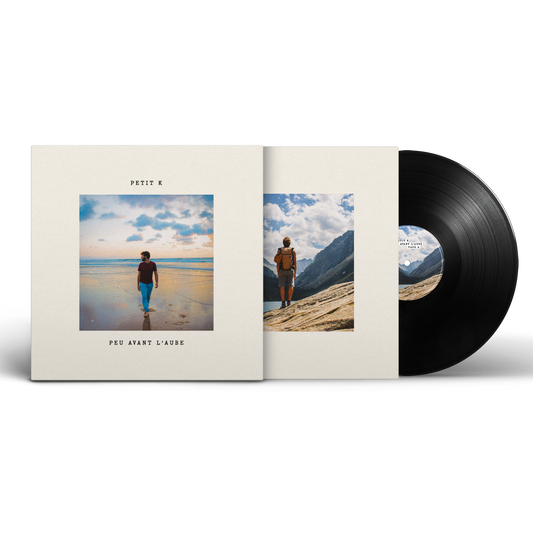 PETIT K Peu avant l'aube LP + carte postale dédicacée