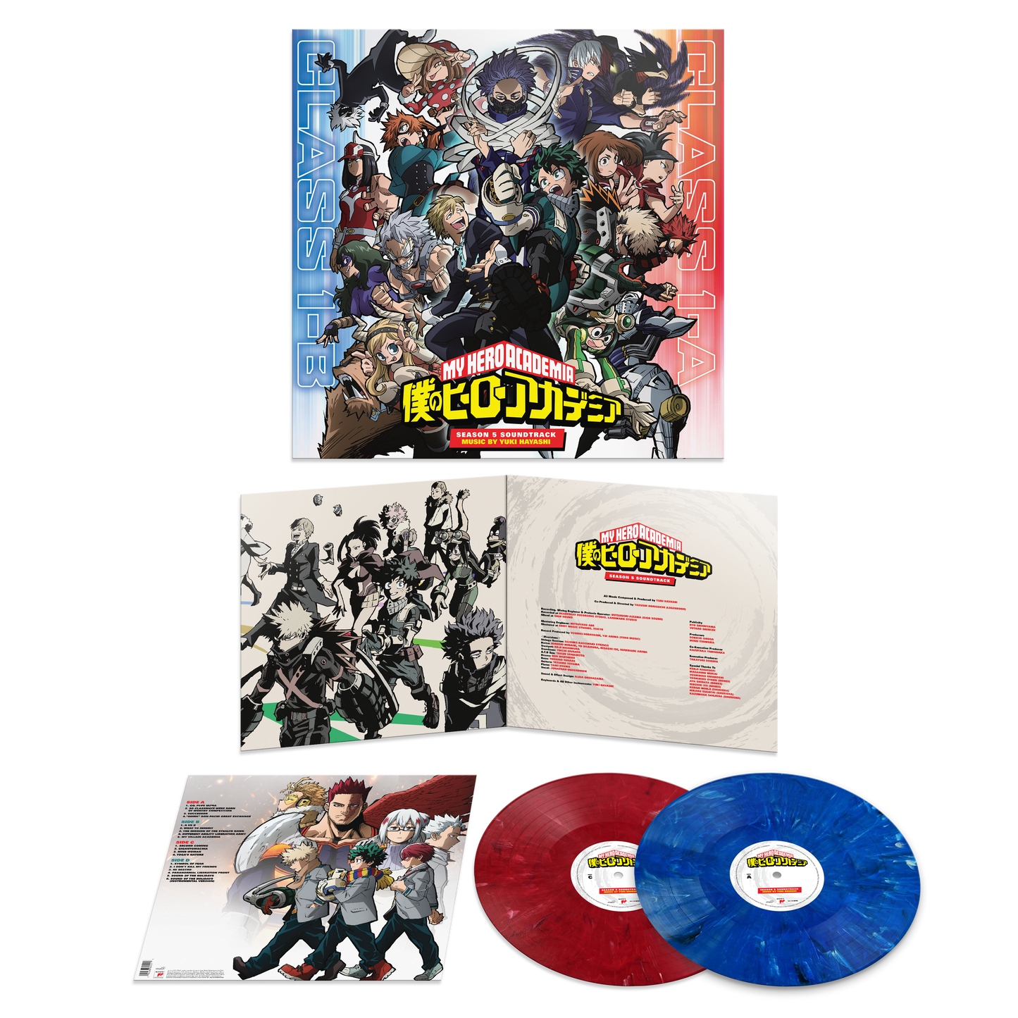 YUKI HAYASHI - My Hero Academia: Season 5 (Original Series Soundtrack) | 2LP