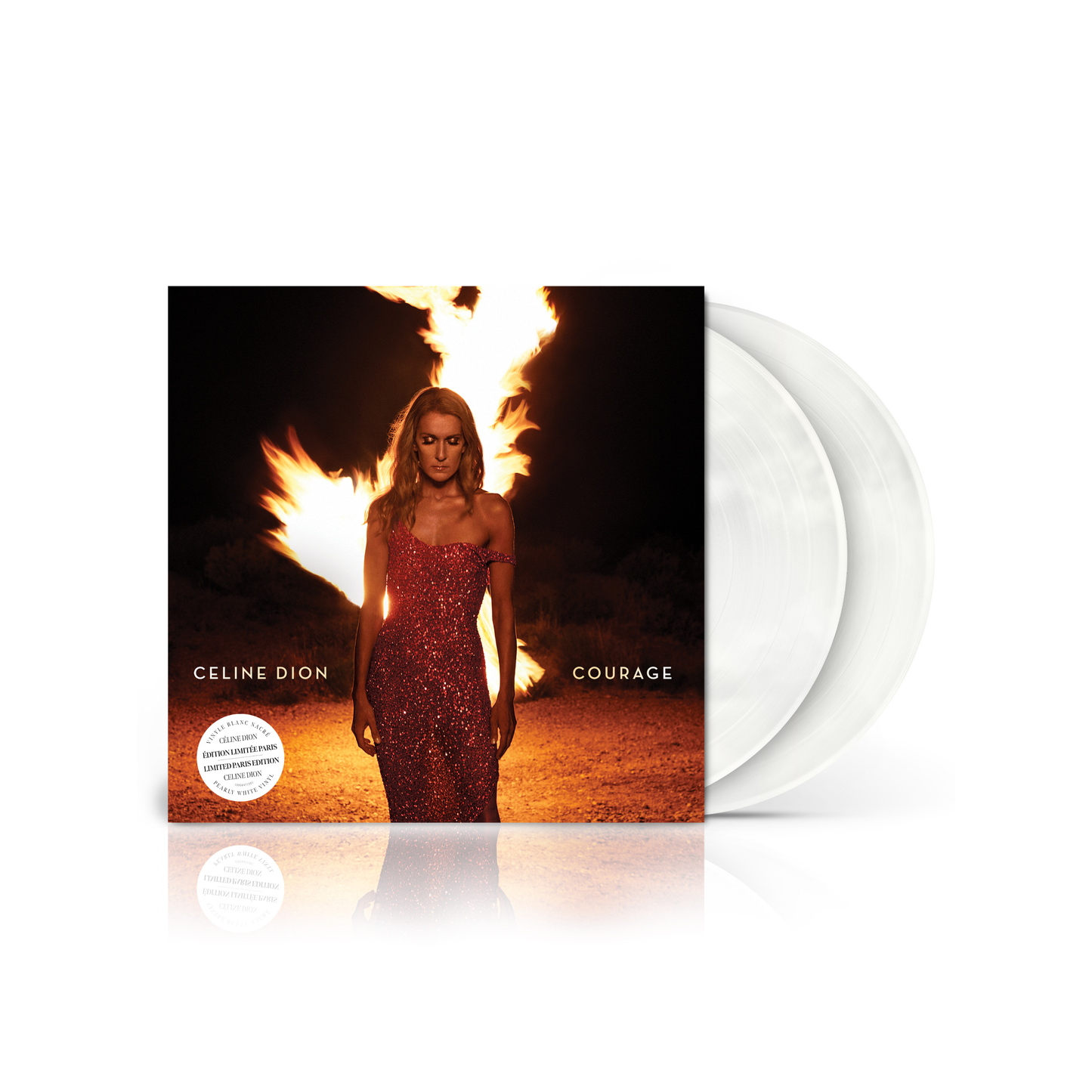 CÉLINE DION - Courage (Blanc Nacré) | 2LP