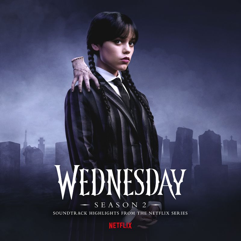 WEDNESDAY ADDAMS, NEVERMORE ACADEMY ORCHESTRA - Wednesday: Season 2 (Original Soundtrack from the Netflix Series) | LP