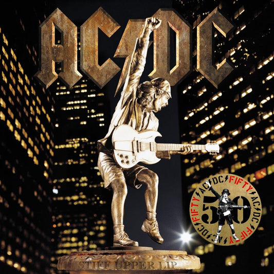 AC/DC - Stiff Upper Lip (50th Anniversary Gold Color Vinyl) | LP