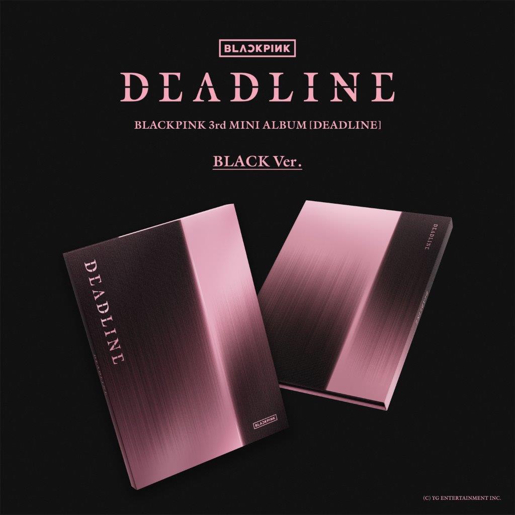 BLACKPINK - 3rd MINI ALBUM [DEADLINE] BLACK Version | BOXSET