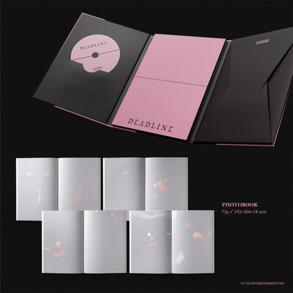 BLACKPINK - 3rd MINI ALBUM [DEADLINE] BLACK Version | BOXSET