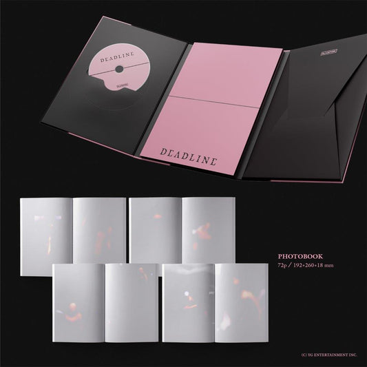 BLACKPINK - 3rd MINI ALBUM [DEADLINE] BLACK Version | BOXSET