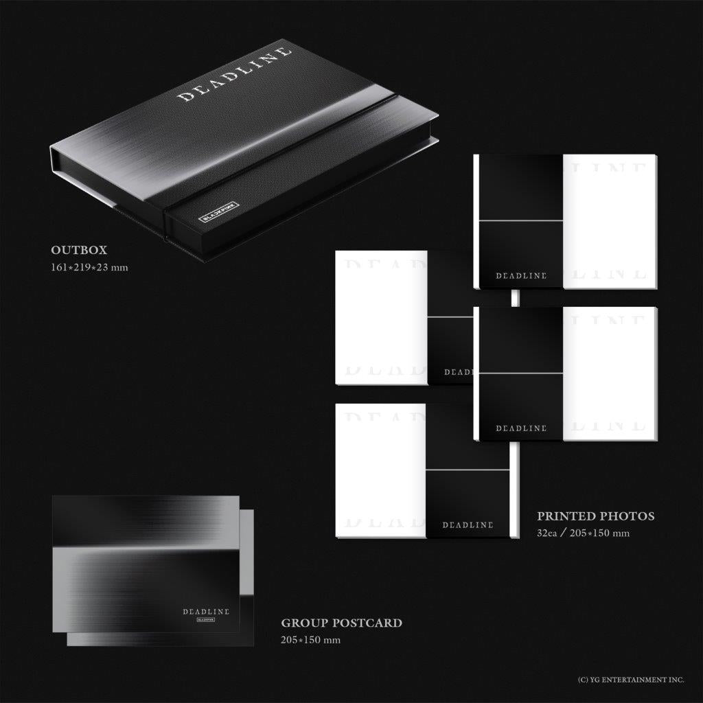 BLACKPINK - 3rd MINI ALBUM [DEADLINE] GRAY Version | BOXSET