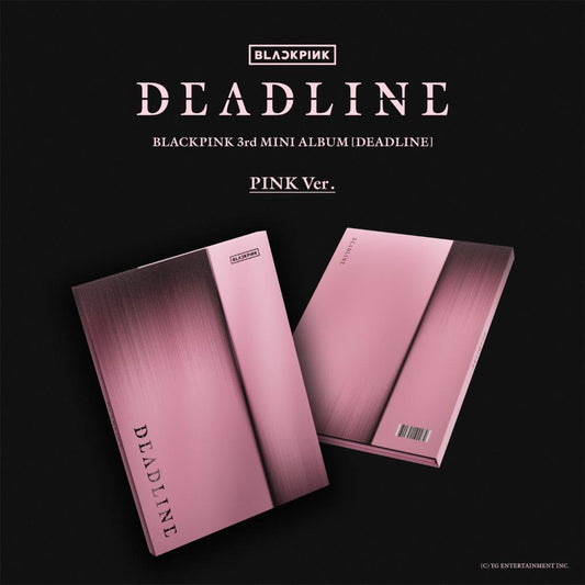 BLACKPINK - 3rd MINI ALBUM [DEADLINE] PINK Version | BOXSET