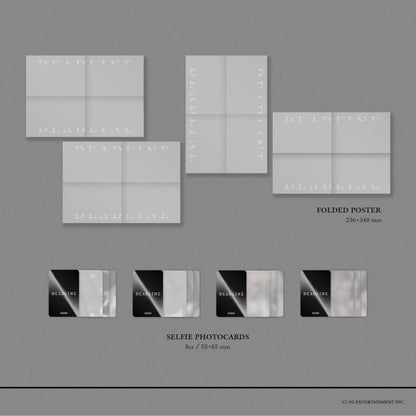 BLACKPINK - 3rd MINI ALBUM [DEADLINE] SILVER Version JISOO | CD