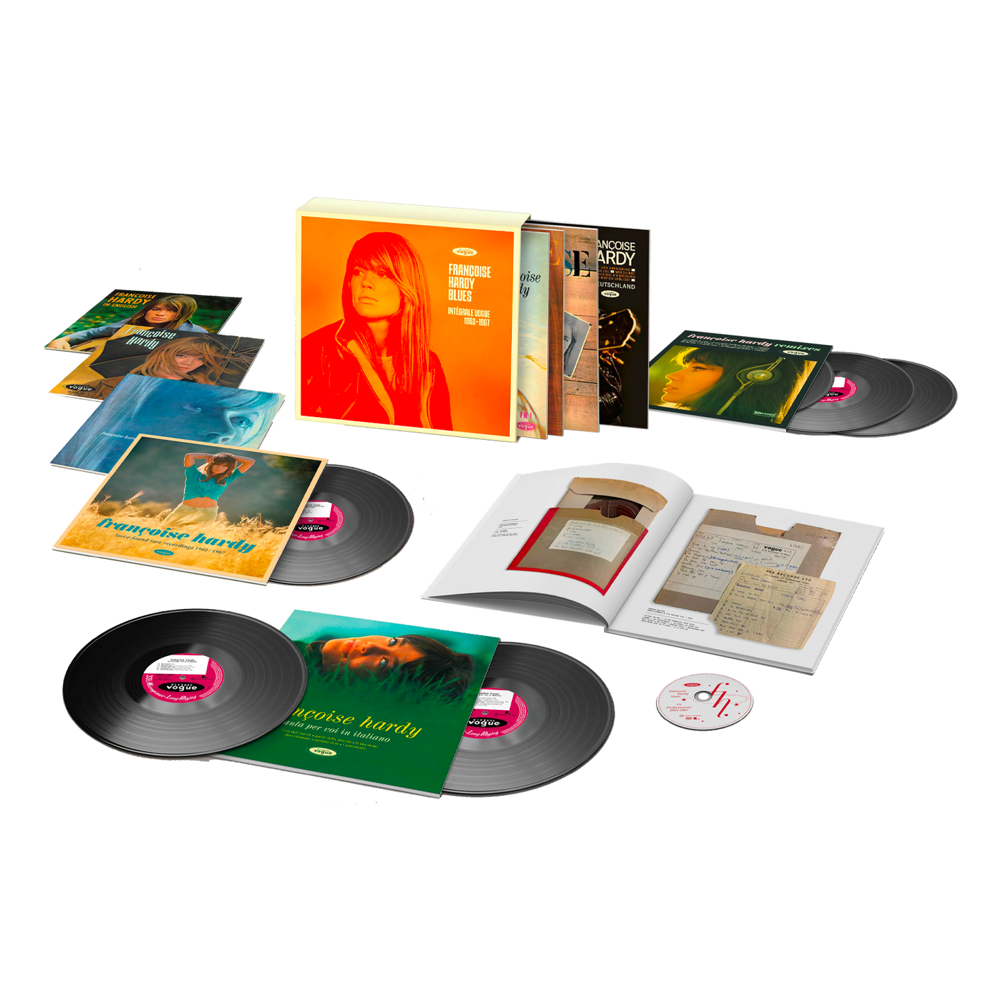 FRANCOISE HARDY - Blues : Intégrale Vogue 1962-1964