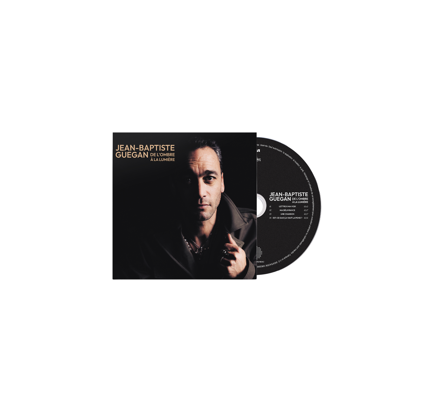 JEAN-BAPTISTE GUEGAN - De l'ombre à la lumière | CD