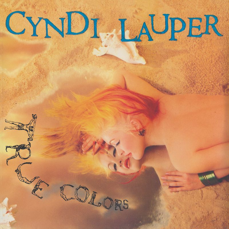CYNDI LAUPER - True Colors (40th Anniversary) (rainbow sprinkle vinyl) | 2LP