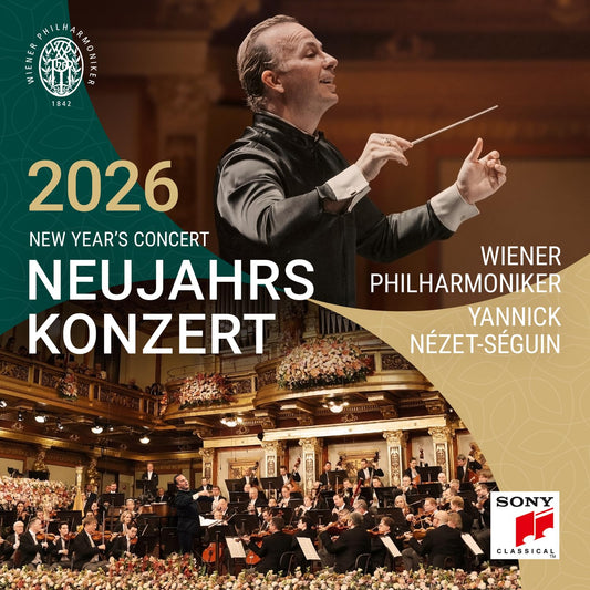 WIENER PHILHARMONIKER & YANNICK NÉZET-SÉGUIN - Neujahrskonzert 2026 / New Year's Concert 2026 / Concert du Nouvel An 2026 | CD