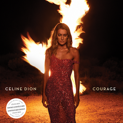 CÉLINE DION - Courage (Blanc Nacré) | 2LP