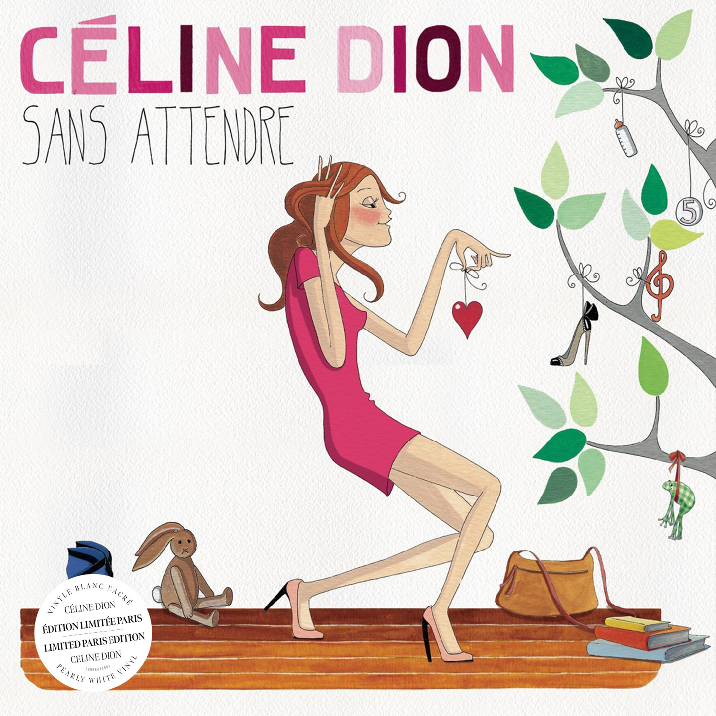 CÉLINE DION - Sans attendre (Blanc Nacré) | 2LP