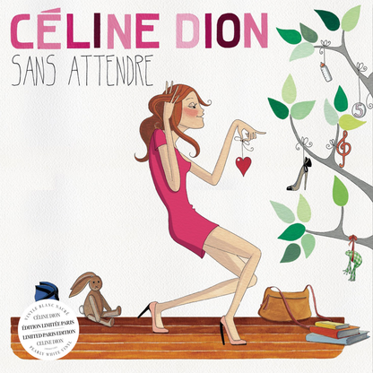CÉLINE DION - Sans attendre (Blanc Nacré) | 2LP