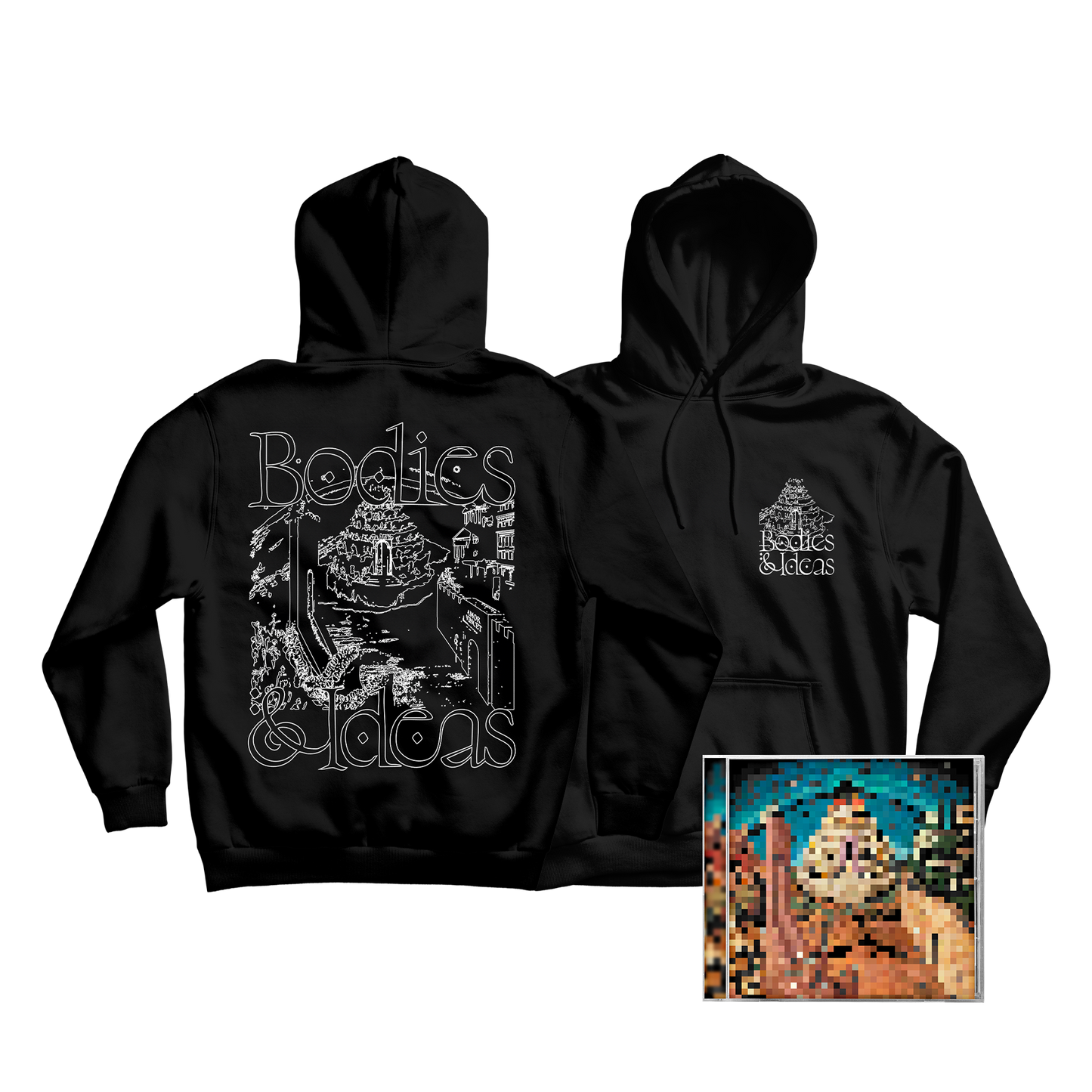 LÉON PHAL - Bodies & Ideas | Pack Hoodie + CD ou LP