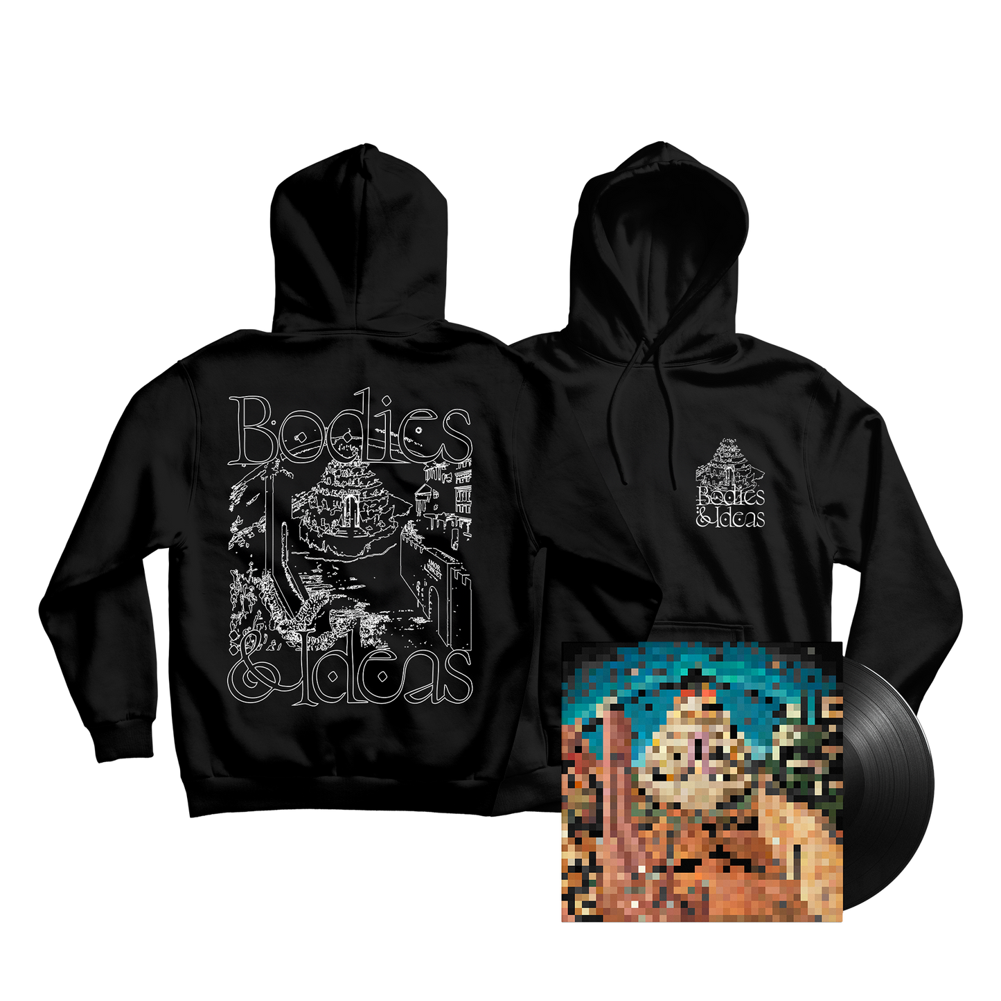 LÉON PHAL - Bodies & Ideas | Pack Hoodie + CD ou LP