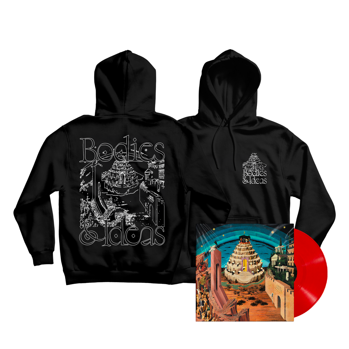 LÉON PHAL - Bodies & Ideas | Pack Hoodie + CD ou LP