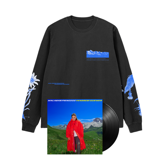 VENDREDI SUR MER - Malabar Princess |  PACK LP + T-SHIRT MANCHES LONGUES