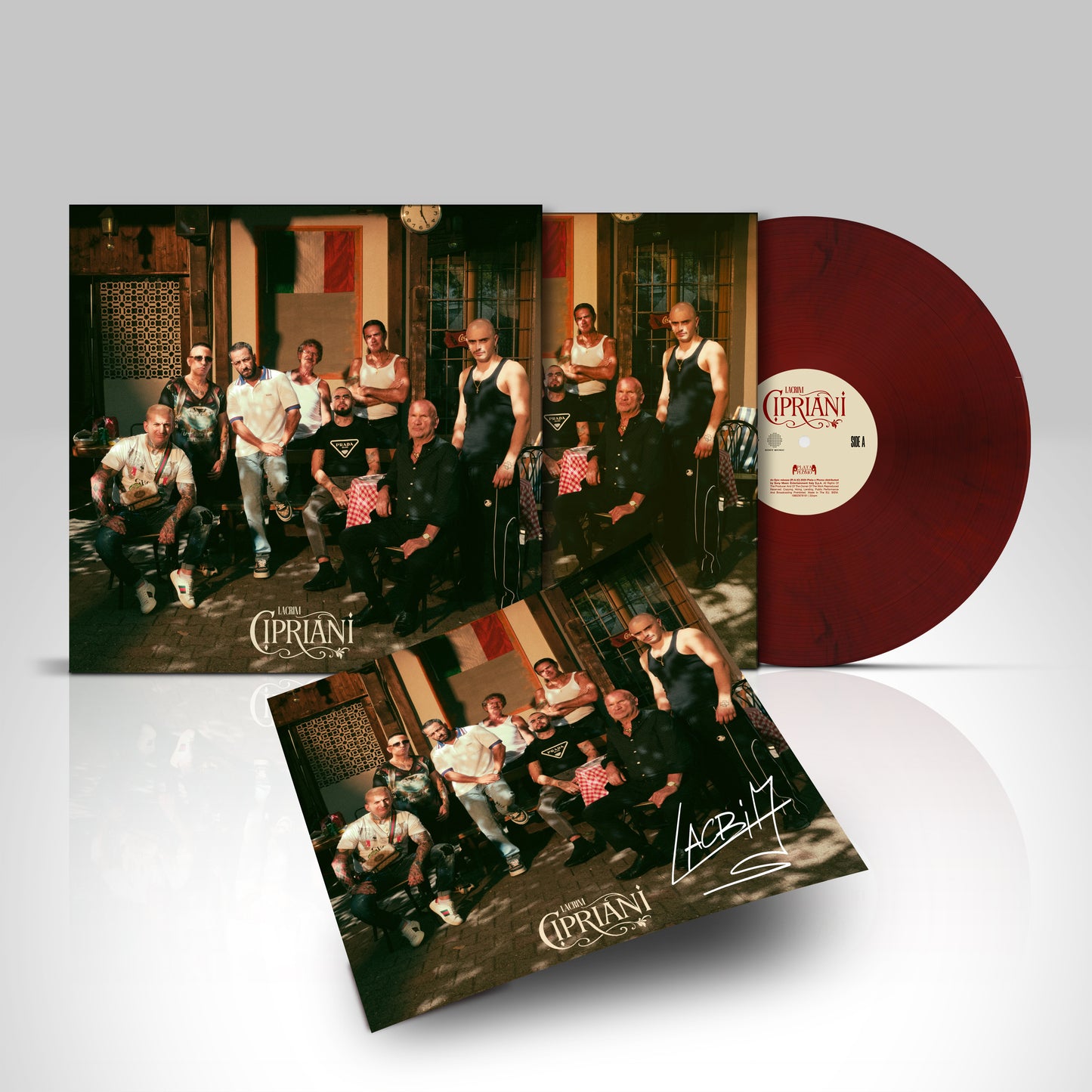 LACRIM - Cipriani | LP ROUGE  + dédicace