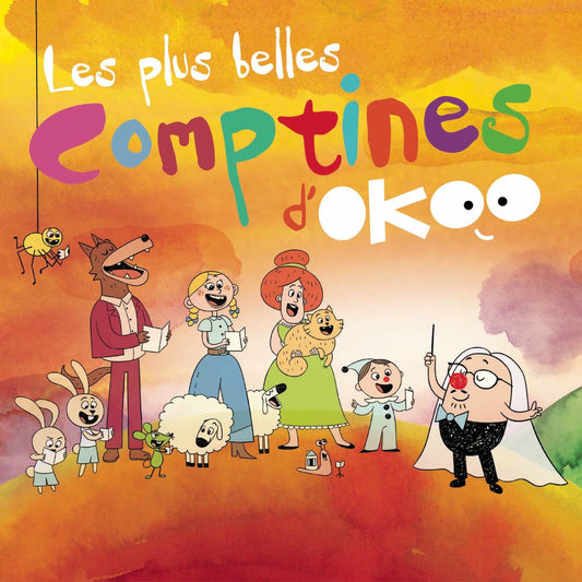Les plus belles comptines d'Okoo | CD Livre
