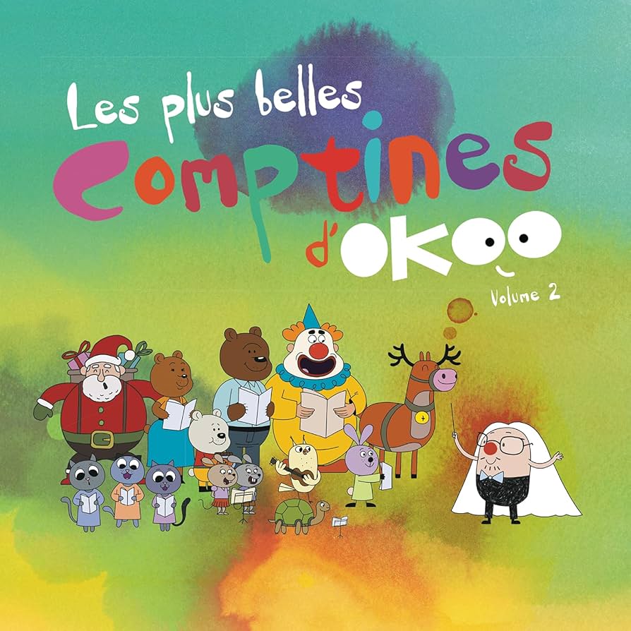 Les plus belles comptines d'Okoo (Volume 2) | CD Livre