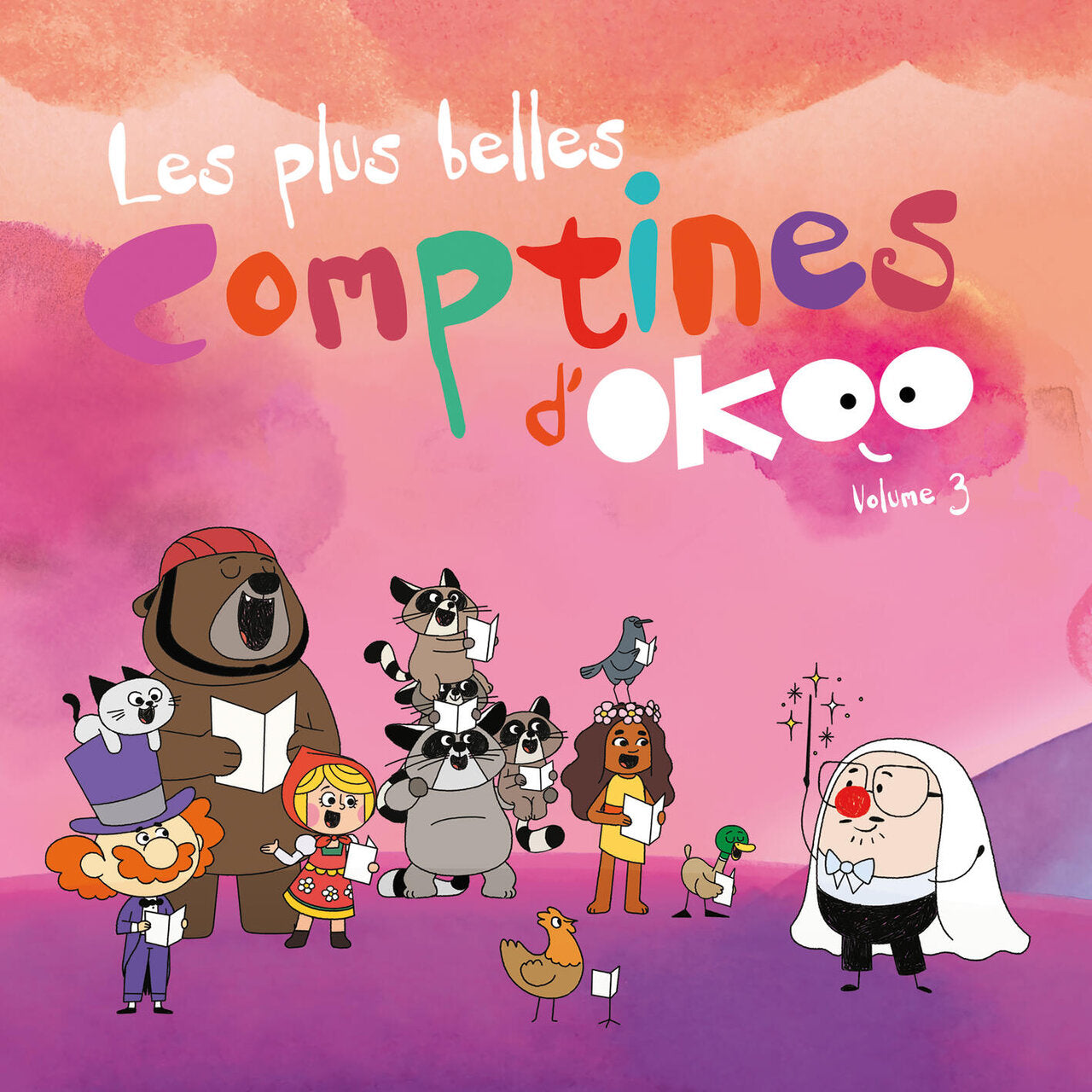Les plus belles comptines d'Okoo (Volume 3) | CD Livre