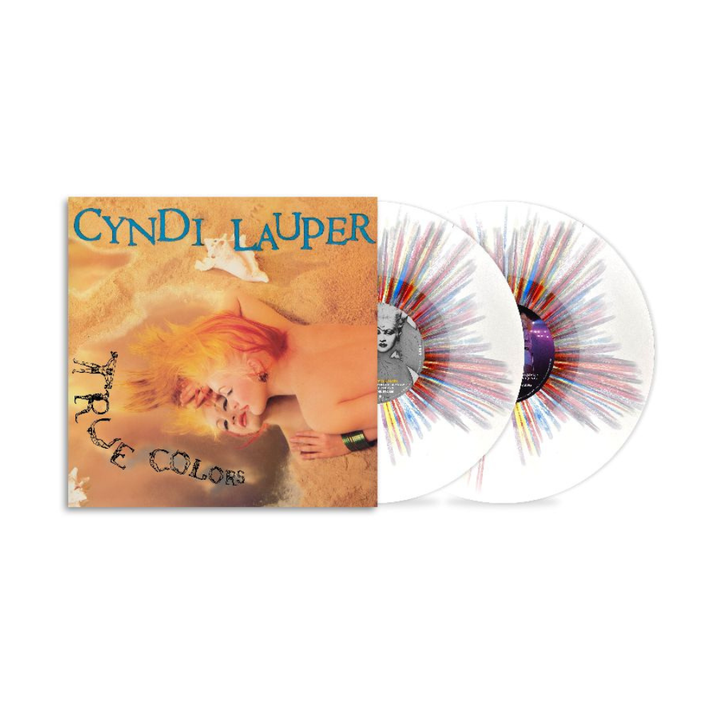 CYNDI LAUPER - True Colors (40th Anniversary) (rainbow sprinkle vinyl) | 2LP