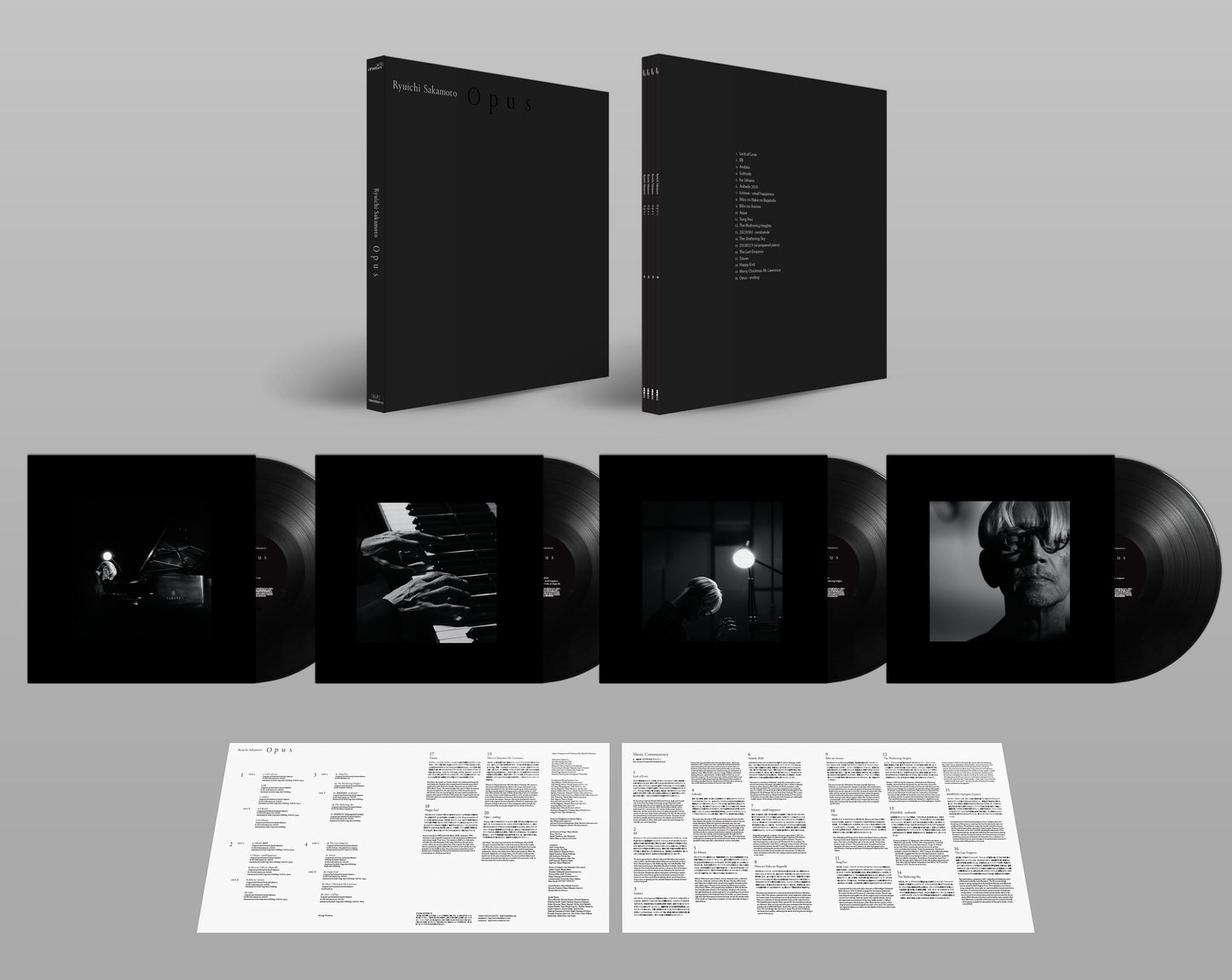 RYUICHI SAKAMOTO - Opus | 4LP