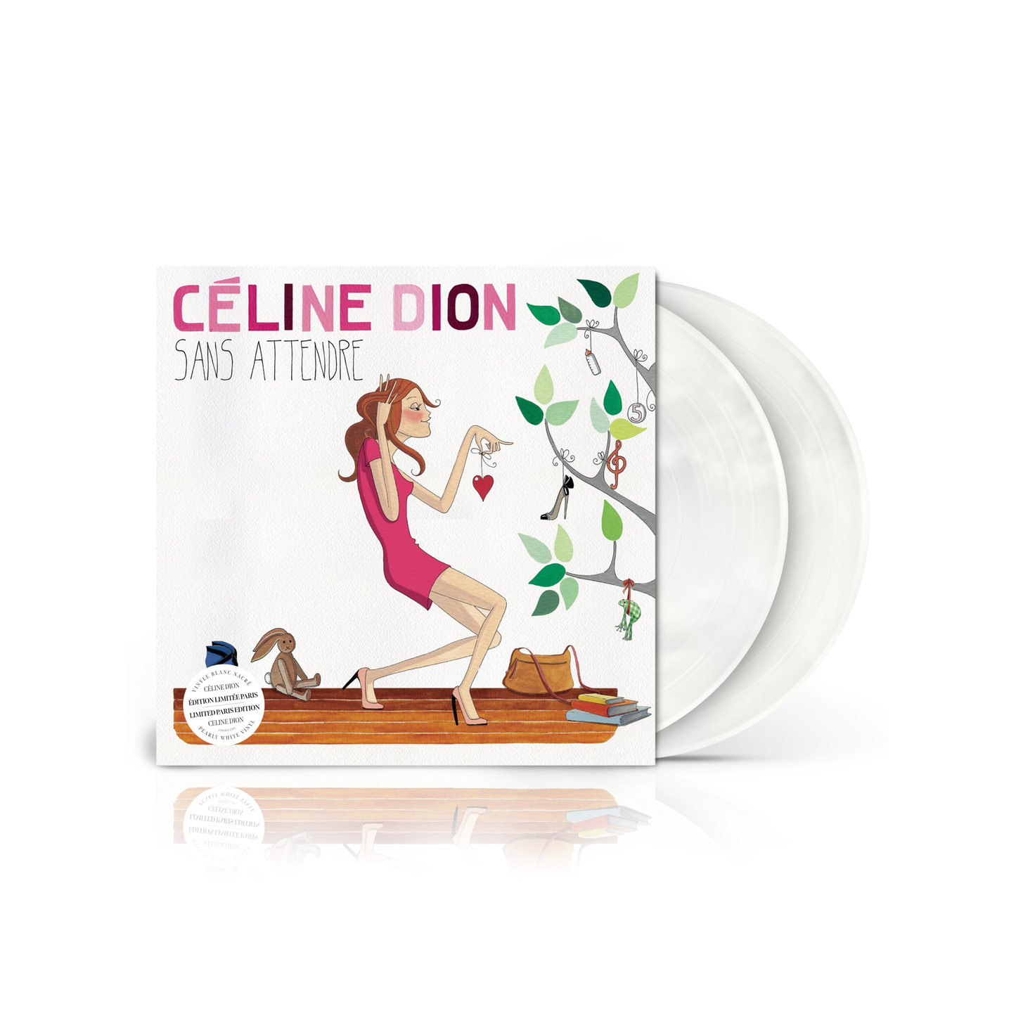 CÉLINE DION - Sans attendre (Blanc Nacré) | 2LP