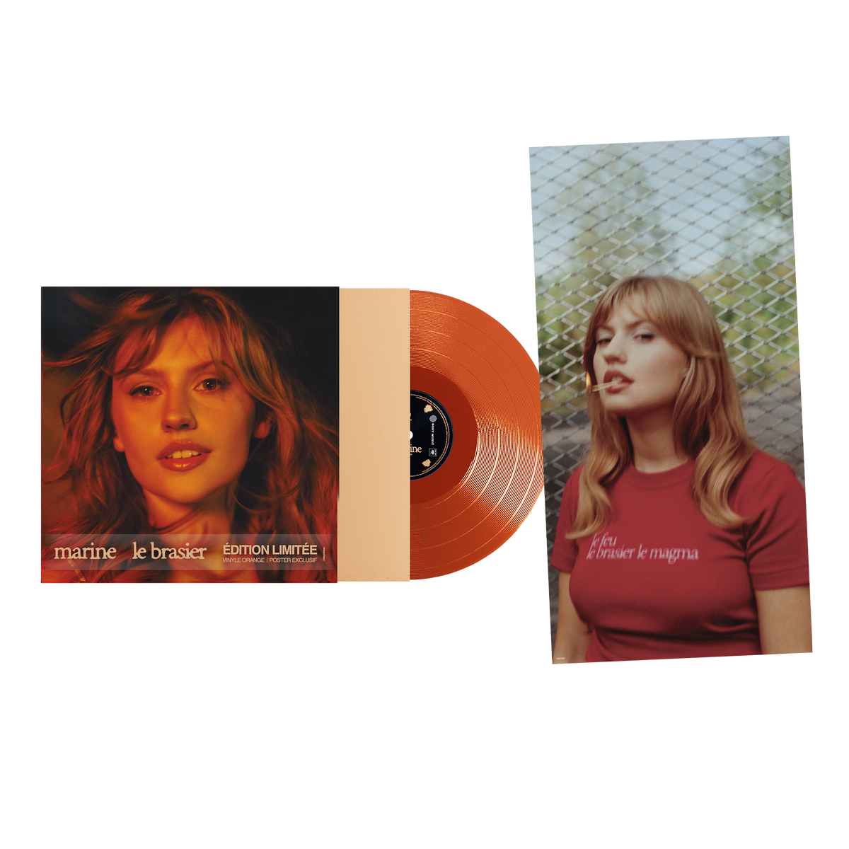MARINE - Édition Le Brasier | LP Couleur