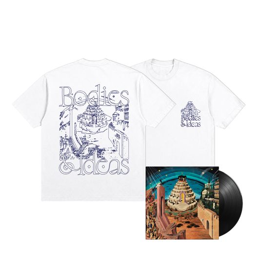 LÉON PHAL - Bodies & Ideas | Tee-shirt Blanc + CD ou LP