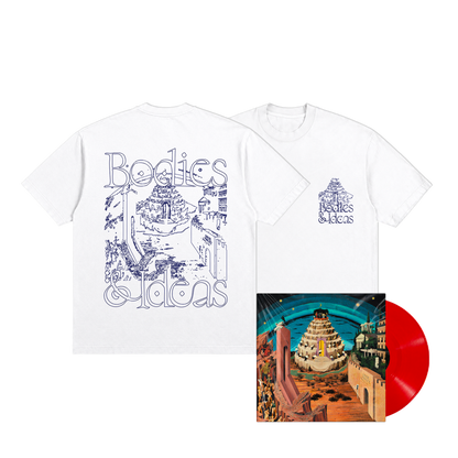LÉON PHAL - Bodies & Ideas | Tee-shirt Blanc + CD ou LP