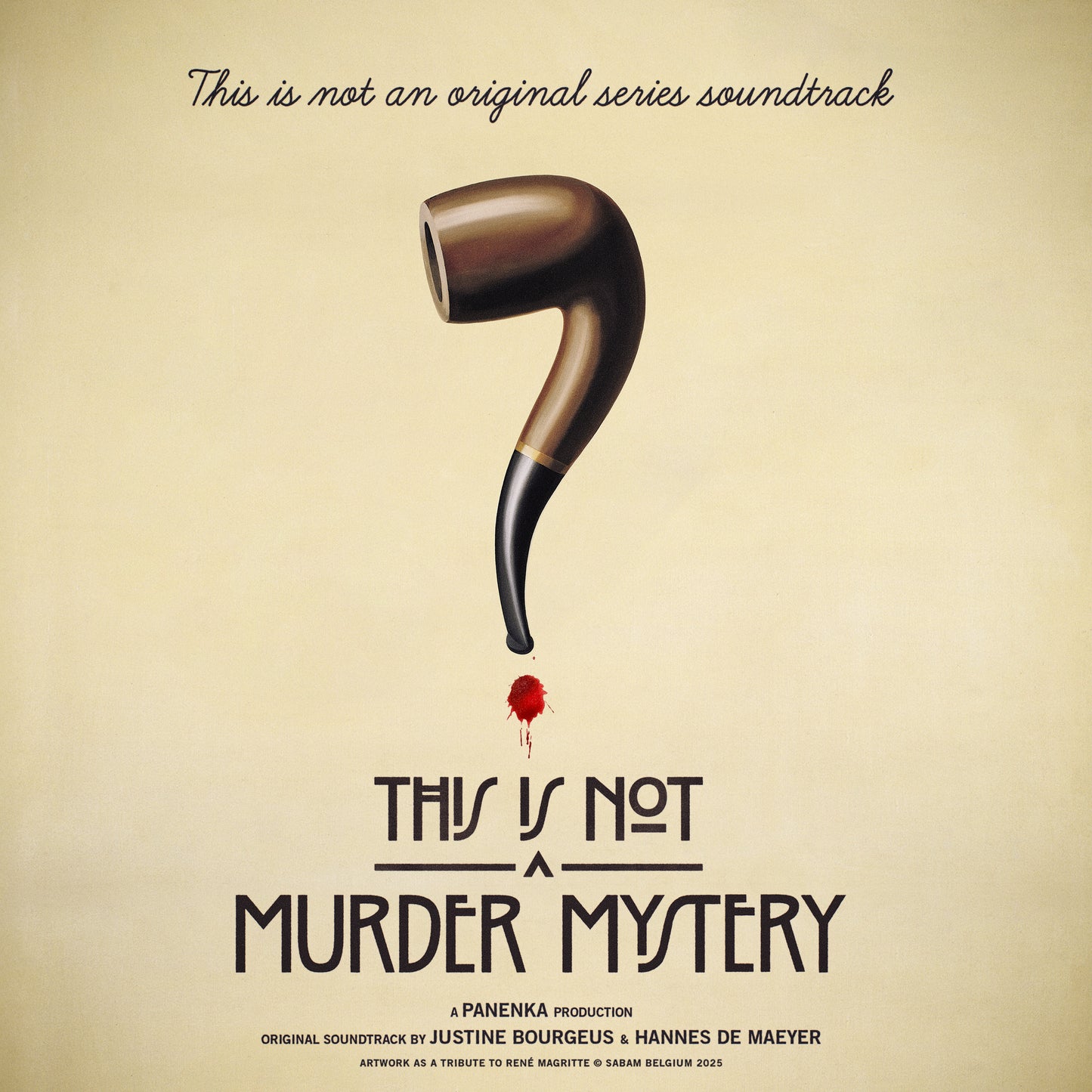 JUSTINE BOURGEUS & HANNES DE MAEYER - This Is Not a Murder Mystery (Original Series Soundtrack) | LP