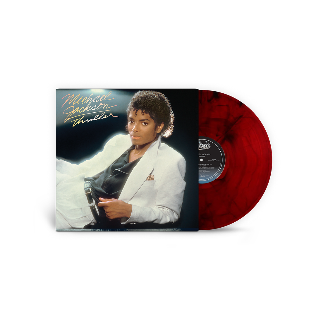 MICHAEL JACKSON - Thriller  | LP (Red & Black Marble)