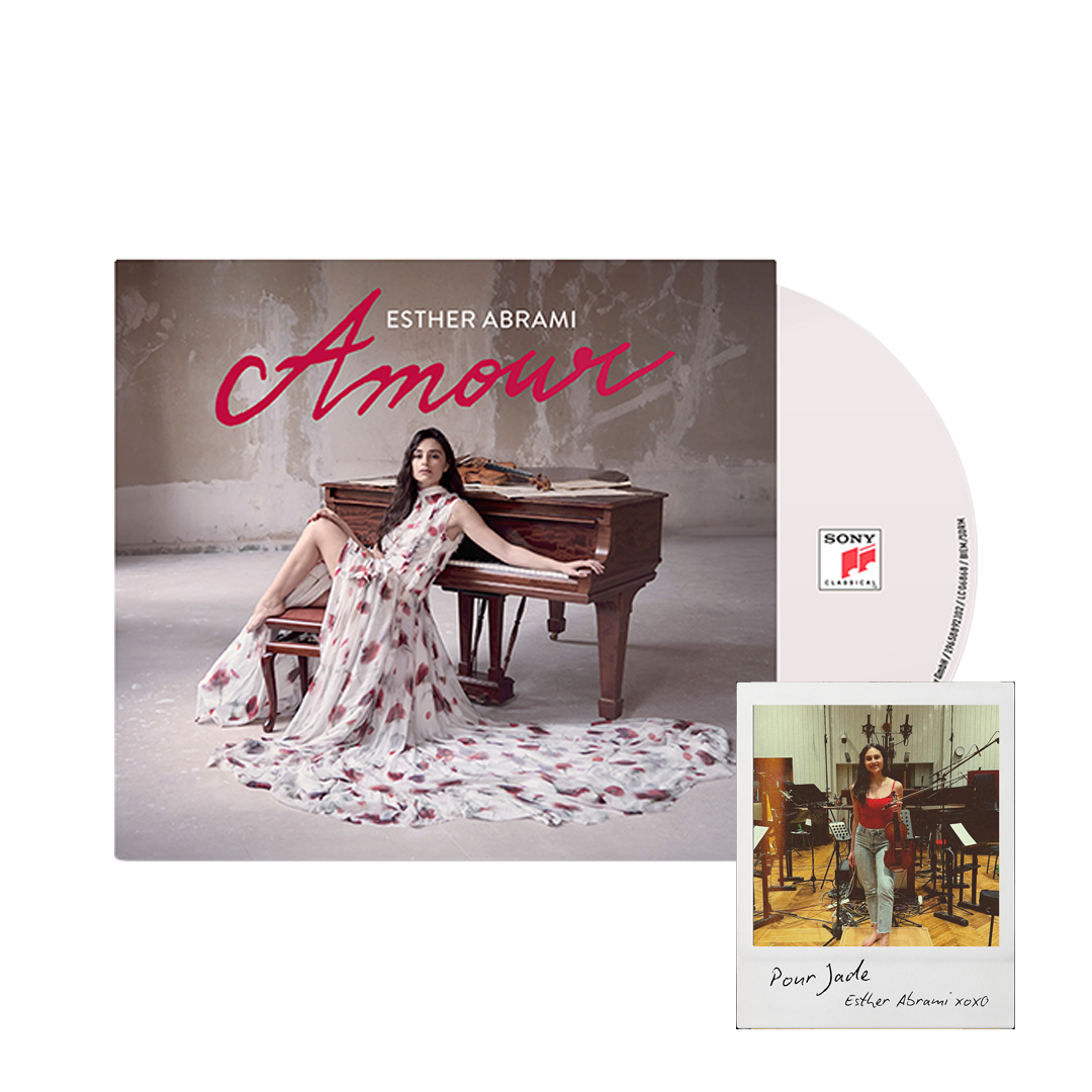ESTHER ABRAMI - Amour | Signed CD Pack + Personalized Polaroids