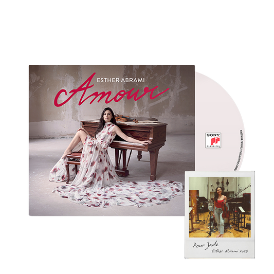 ESTHER ABRAMI - Amour | Signed CD Pack + Personalized Polaroids