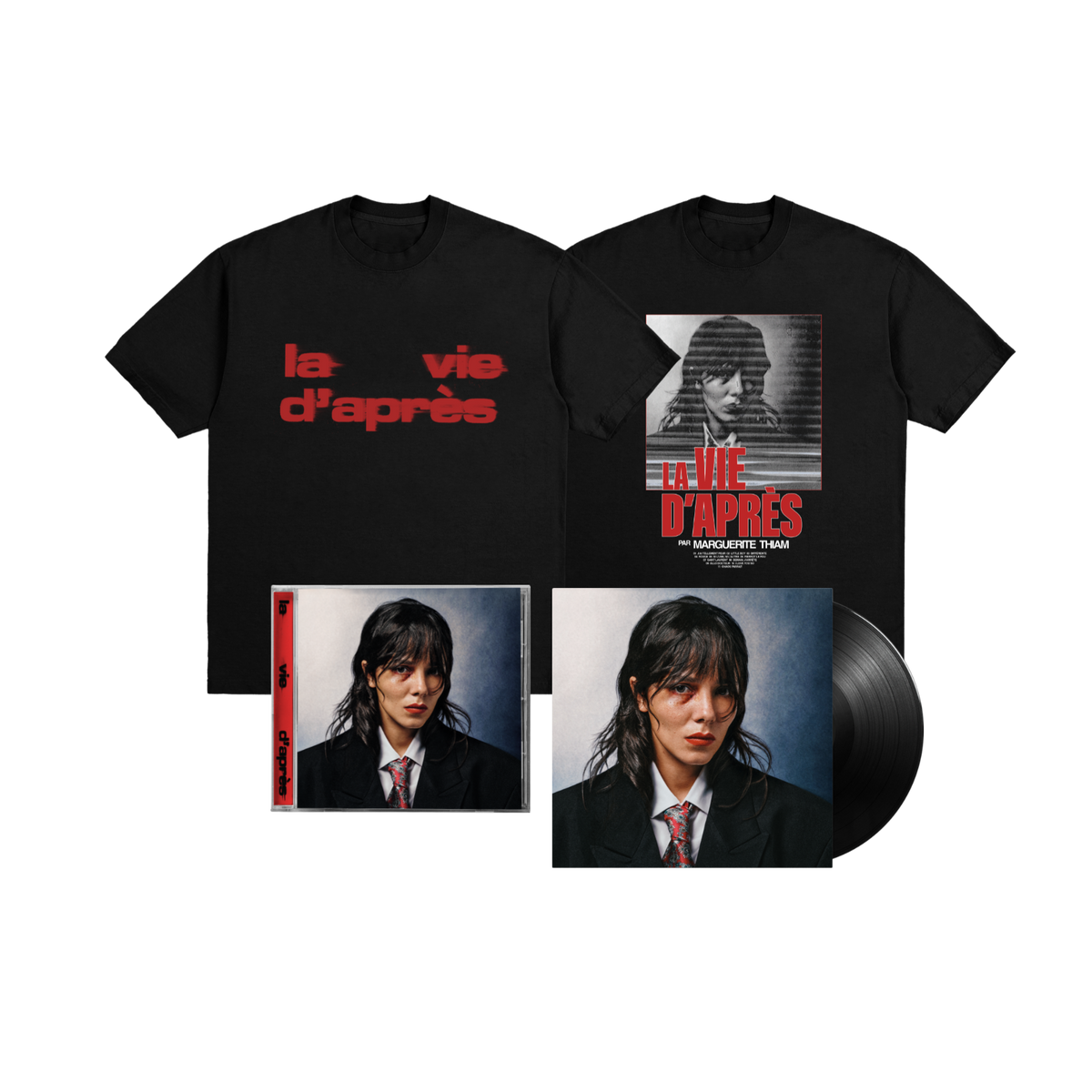 MARGUERITE THIAM - La vie d’après | CD + Vinyle + T-shirt au choix (dédicacé)