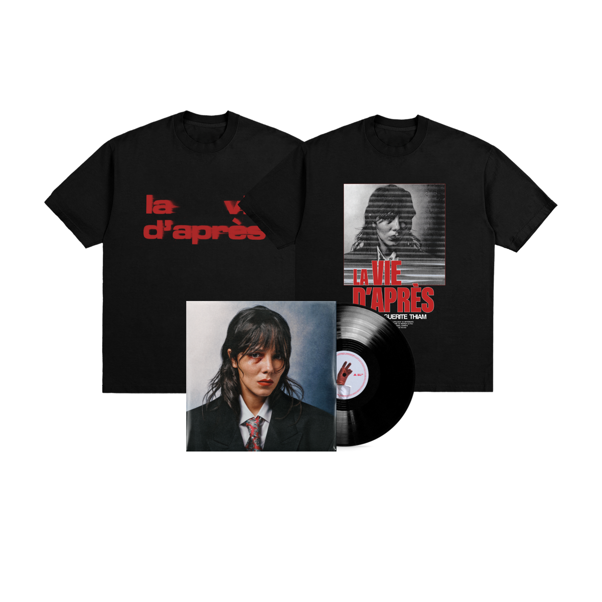 MARGUERITE THIAM - La vie d’après | Vinyle + T-shirt au choix (dédicacé)