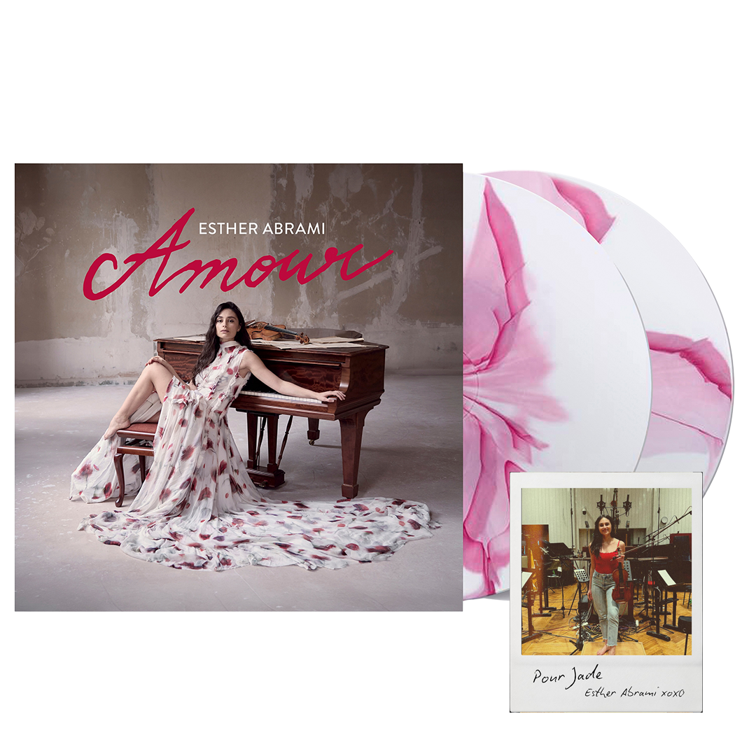ESTHER ABRAMI - Amour | Signed LP Pack + Personalized Polaroids