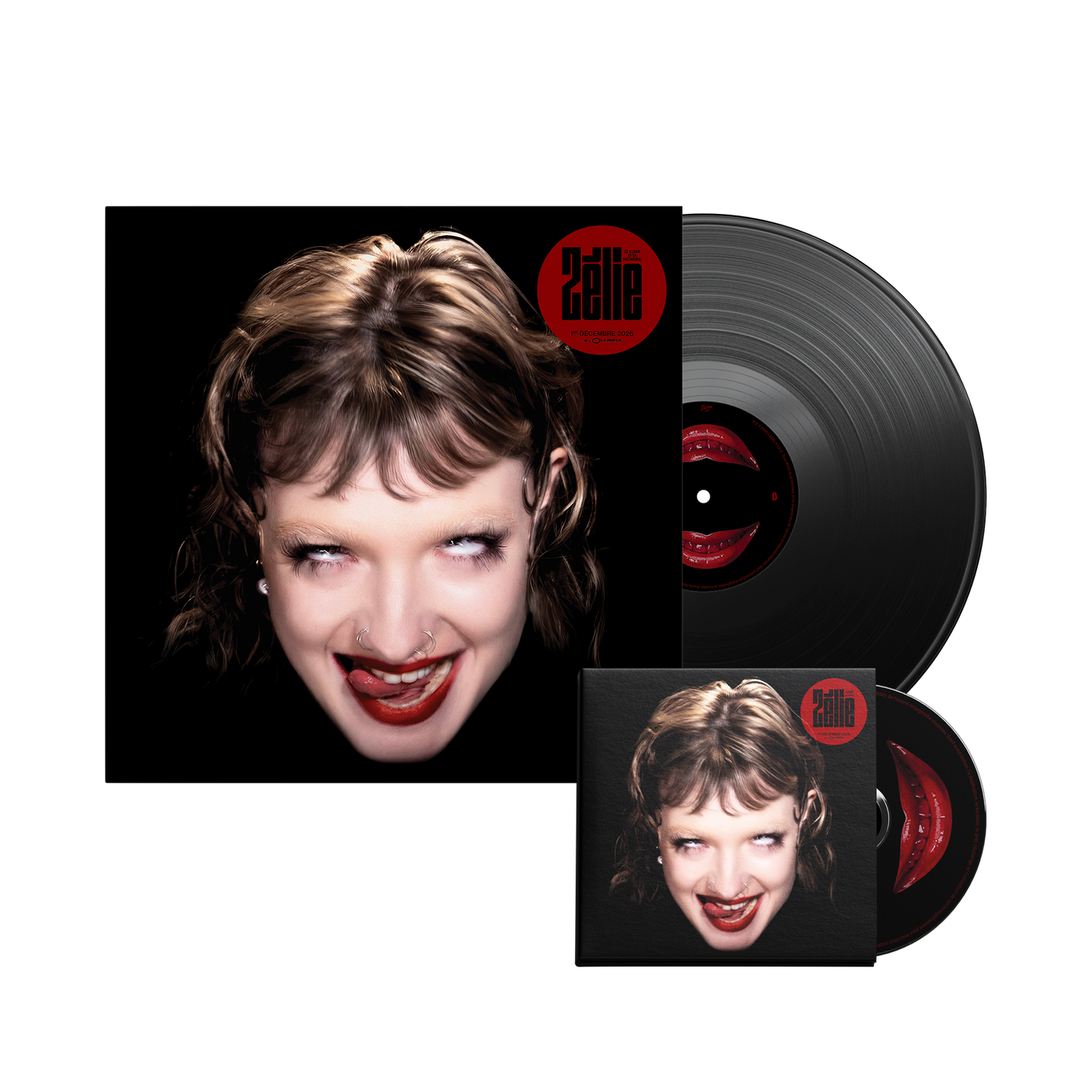 ZÉLIE - Pack CD + LP dédicacés